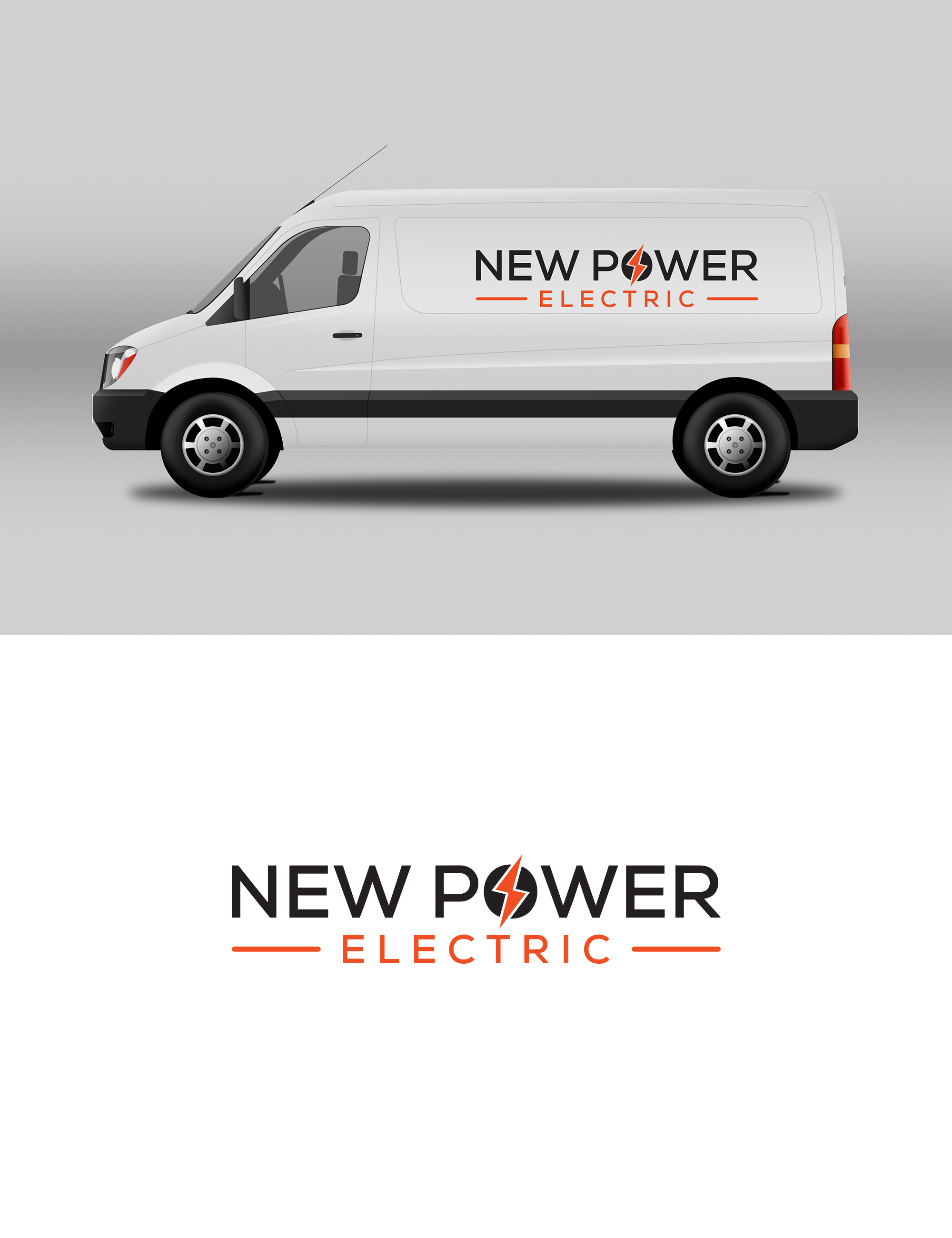 Logo Design by Visionary Creations for New Power Electric | Design #29819169