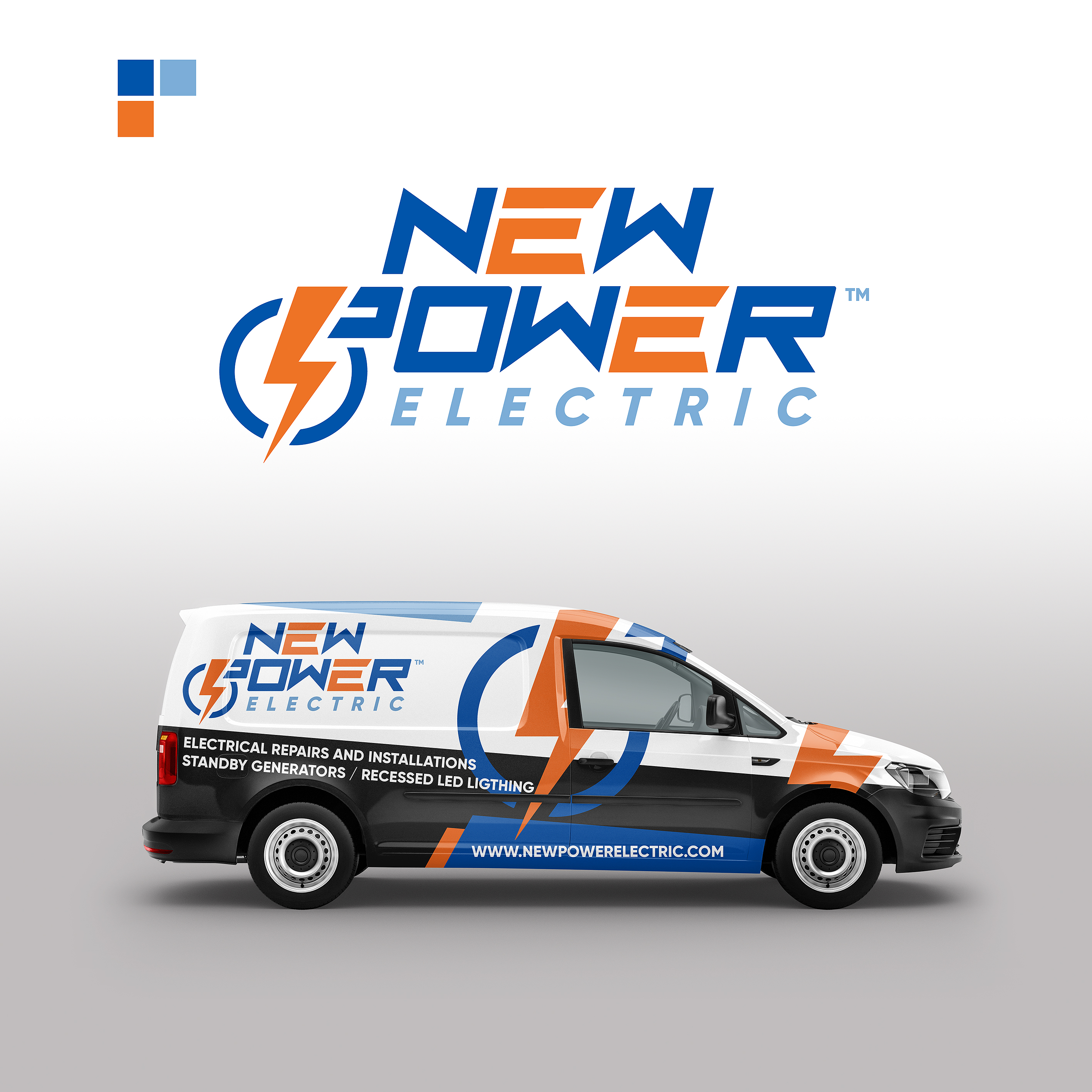 Logo Design by Jose Lopez ( Verified Pro Designer ) for New Power Electric | Design #29818591