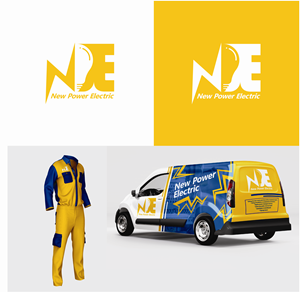 Logo Design by Maxz Mate for New Power Electric | Design: #29826537