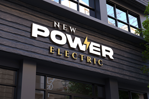 Logo Design by Kavth for New Power Electric | Design: #29832231