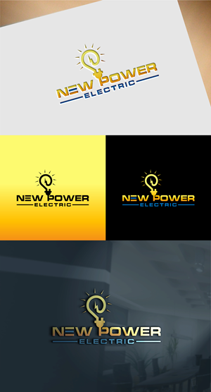 Logo Design by SK art_pro for New Power Electric | Design: #29818789