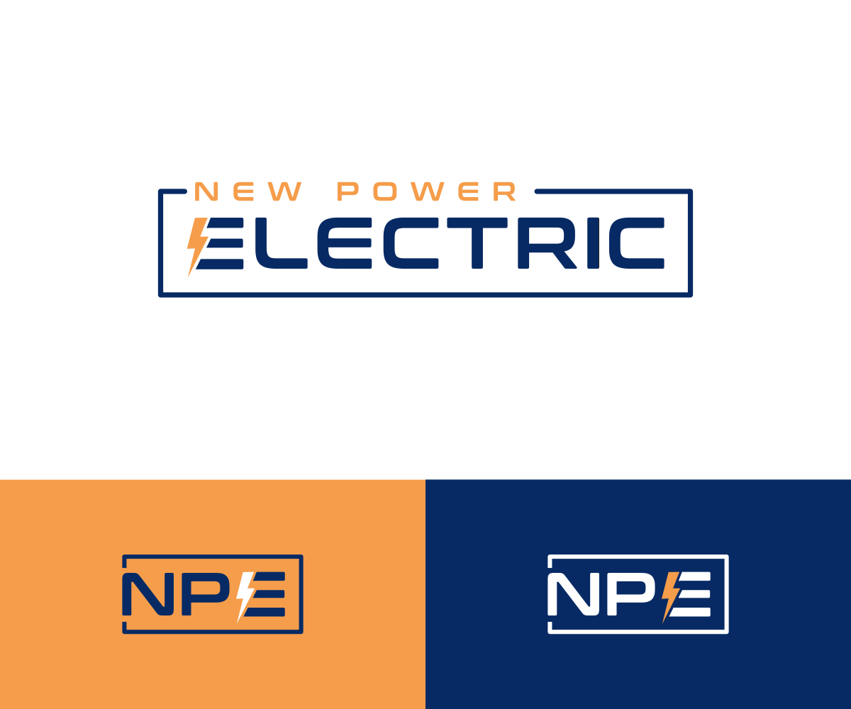 Logo Design by a5 for New Power Electric | Design #29832272