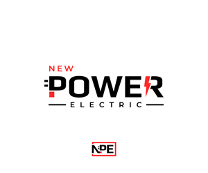 Logo Design by a5 for New Power Electric | Design: #29832406