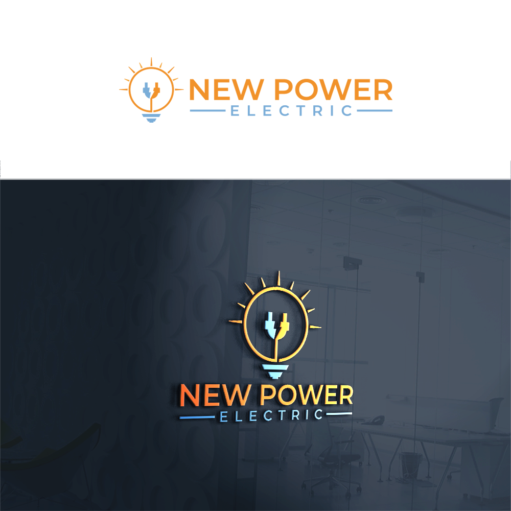Logo Design by RA-bica for New Power Electric | Design #29817797