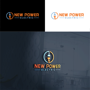 Logo Design by RA-bica for New Power Electric | Design: #29822164