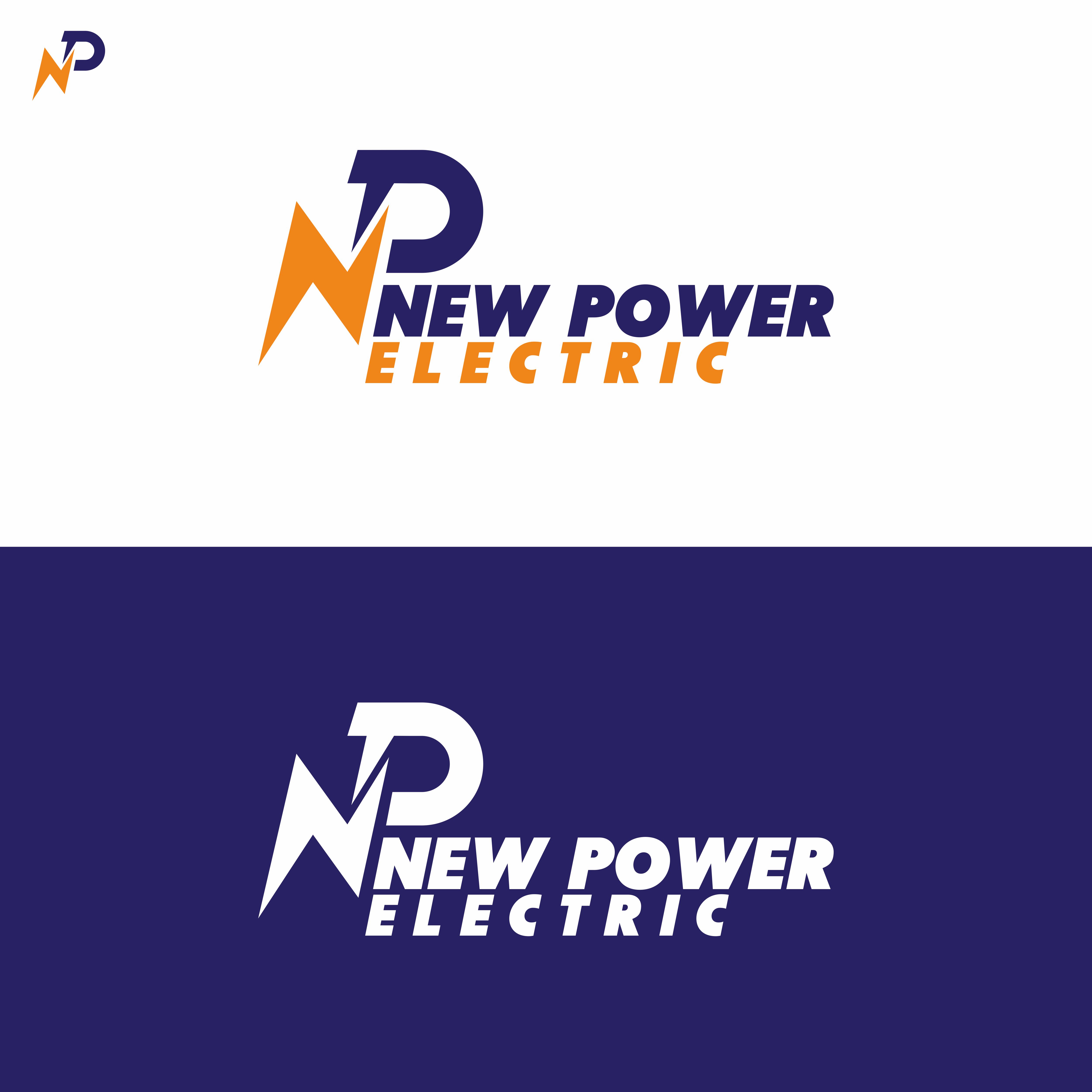 Logo Design by B_design for New Power Electric | Design #29820512