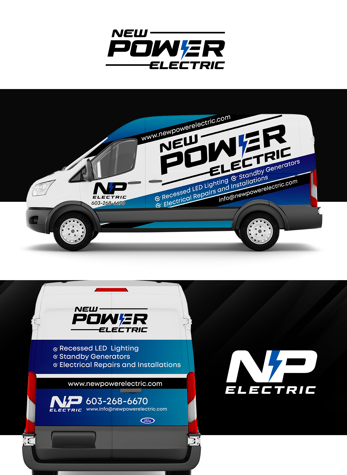 Diseño de Logo por ivan para New Power Electric | Diseño #29826966