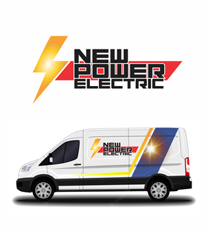 Logo Design by @logotype19 for New Power Electric | Design: #29826613