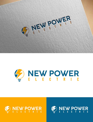 Logo Design by fly  design for New Power Electric | Design: #29822113