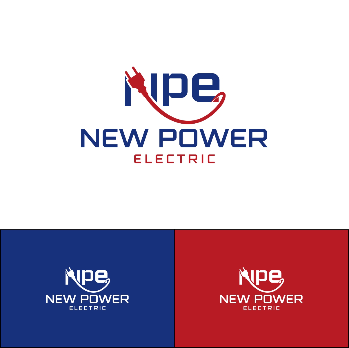 Logo Design by fly  design for New Power Electric | Design #29822115