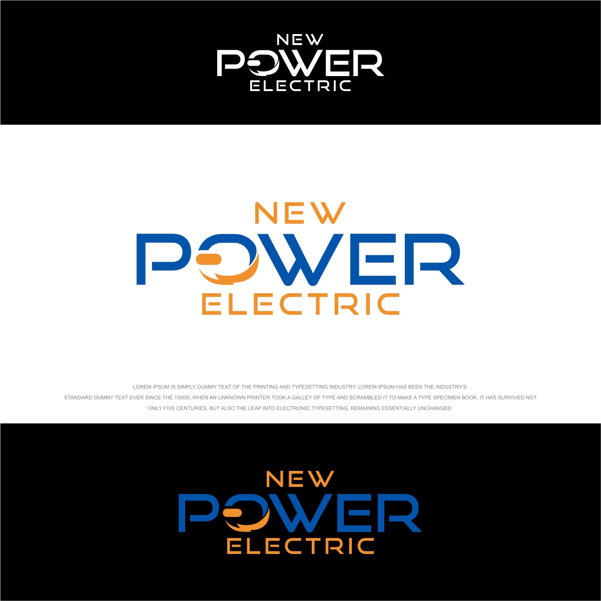 Logo Design by fly  design for New Power Electric | Design #29822116