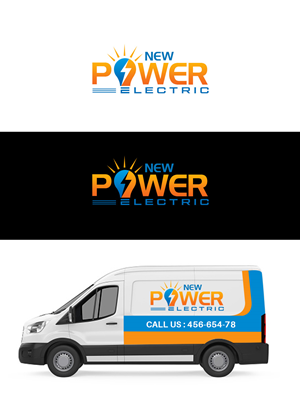 Logo Design by MCreative for New Power Electric | Design: #29825177
