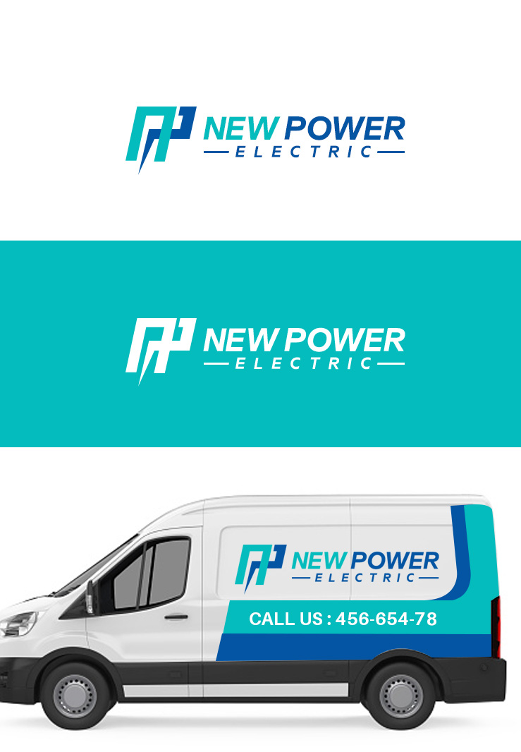 Logo Design by MCreative for New Power Electric | Design #29827729