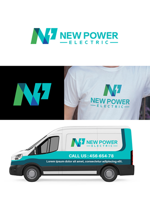 Logo Design by MCreative for New Power Electric | Design: #29829754