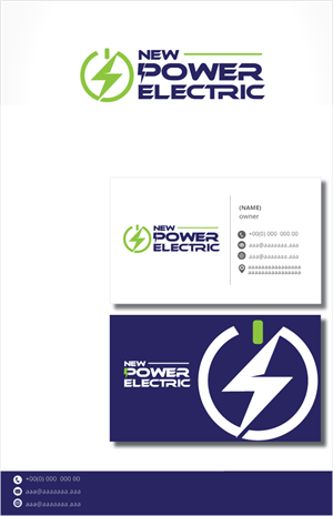Logo Design by zebronicgraphic for New Power Electric | Design: #29817793