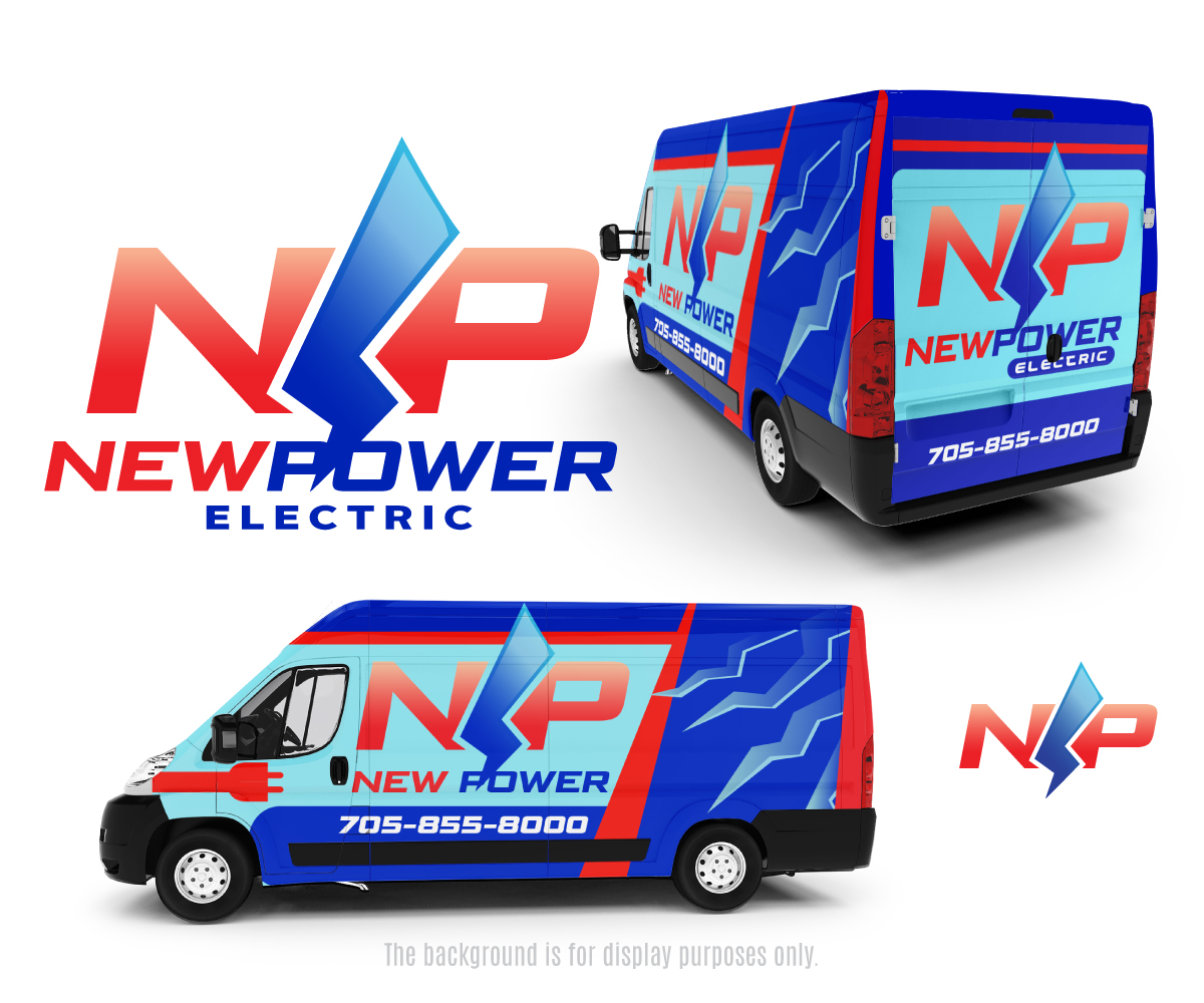 Logo Design by edwinnegz1 for New Power Electric | Design #29824946