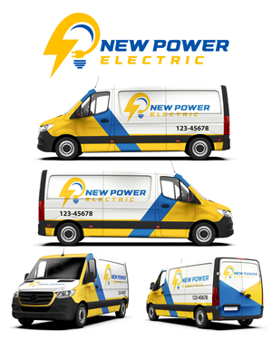 Logo Design by triadicart for New Power Electric | Design: #29833050