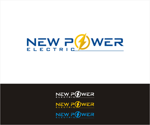 Logo Design by f i l d a for New Power Electric | Design: #29820599