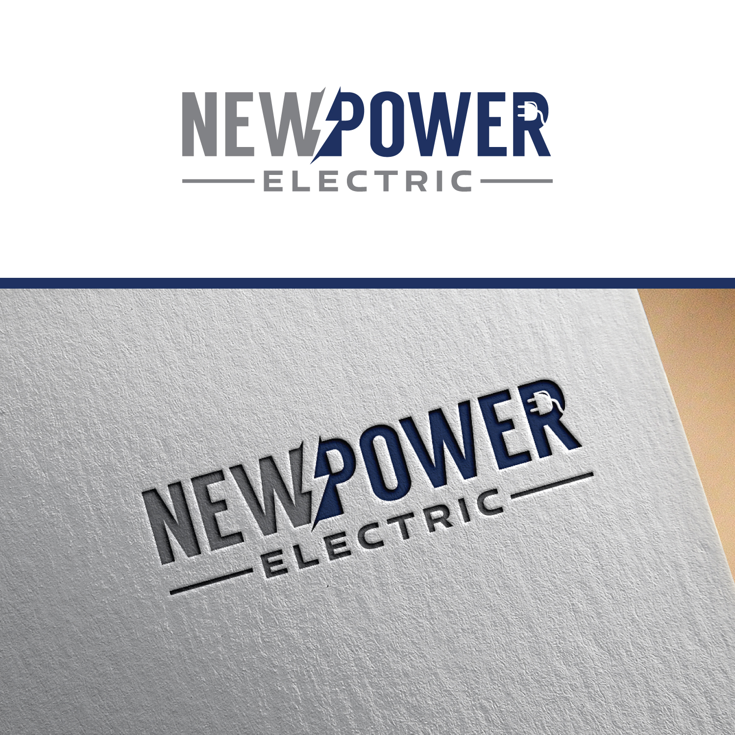 Logo Design by EnaGraph for New Power Electric | Design #29821495