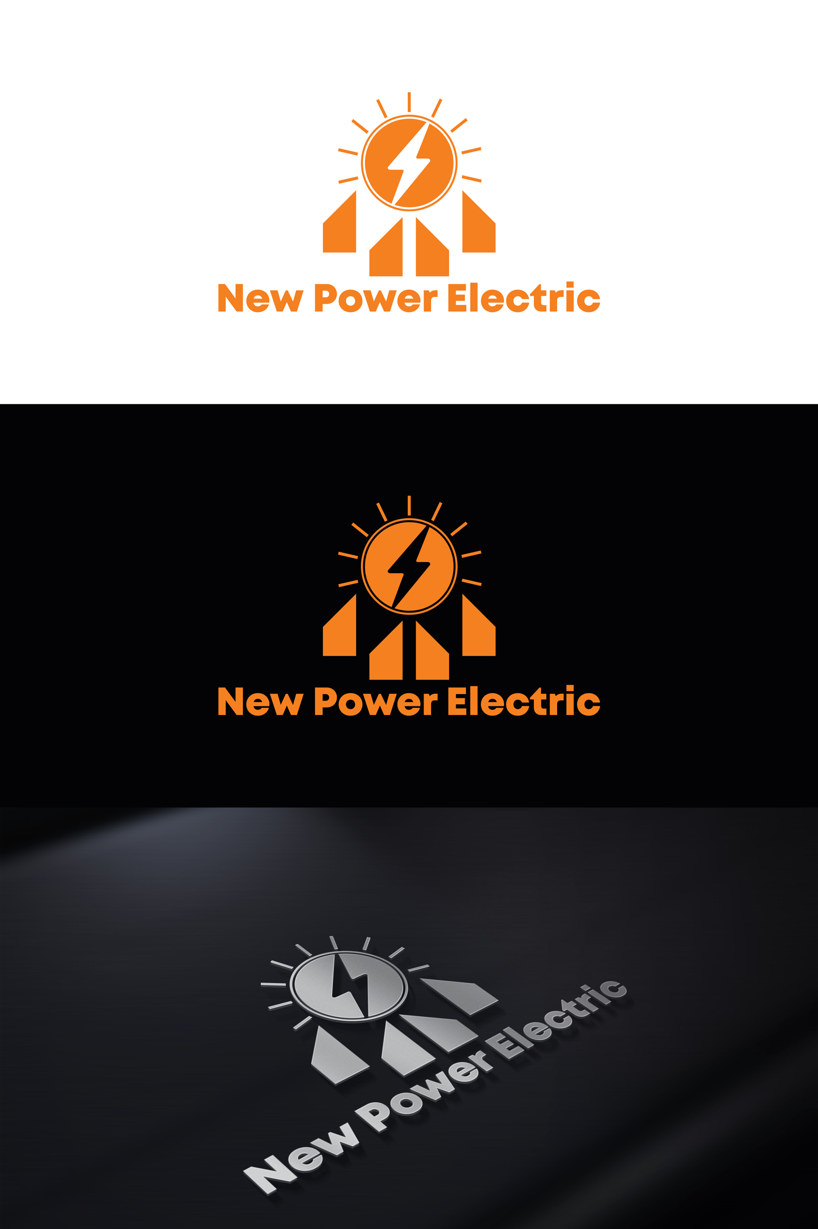 Logo Design by sun_bird for New Power Electric | Design #29831589