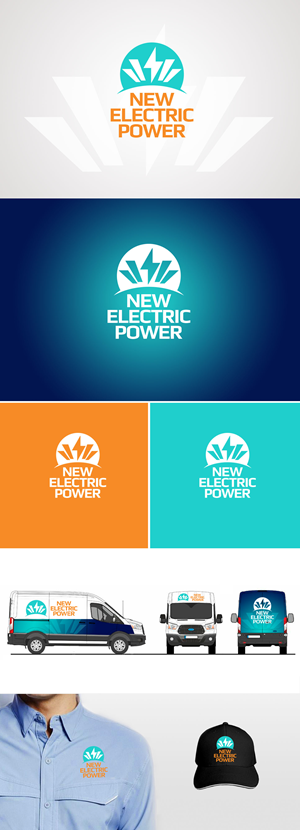 Logo Design by Homgraf Taller Grafico for New Power Electric | Design: #29831510