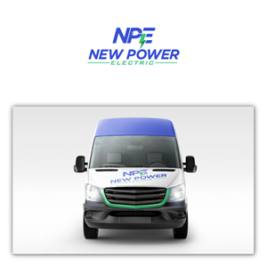 Logo Design by Trident for New Power Electric | Design: #29821968