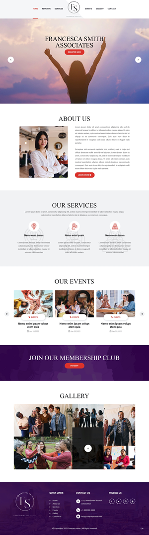 Web Design by pb for this project | Design: #29824397