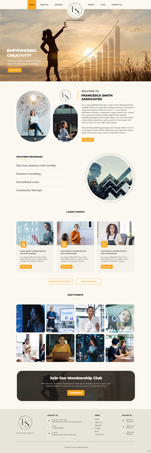 Web Design by pb for this project | Design: #29824401