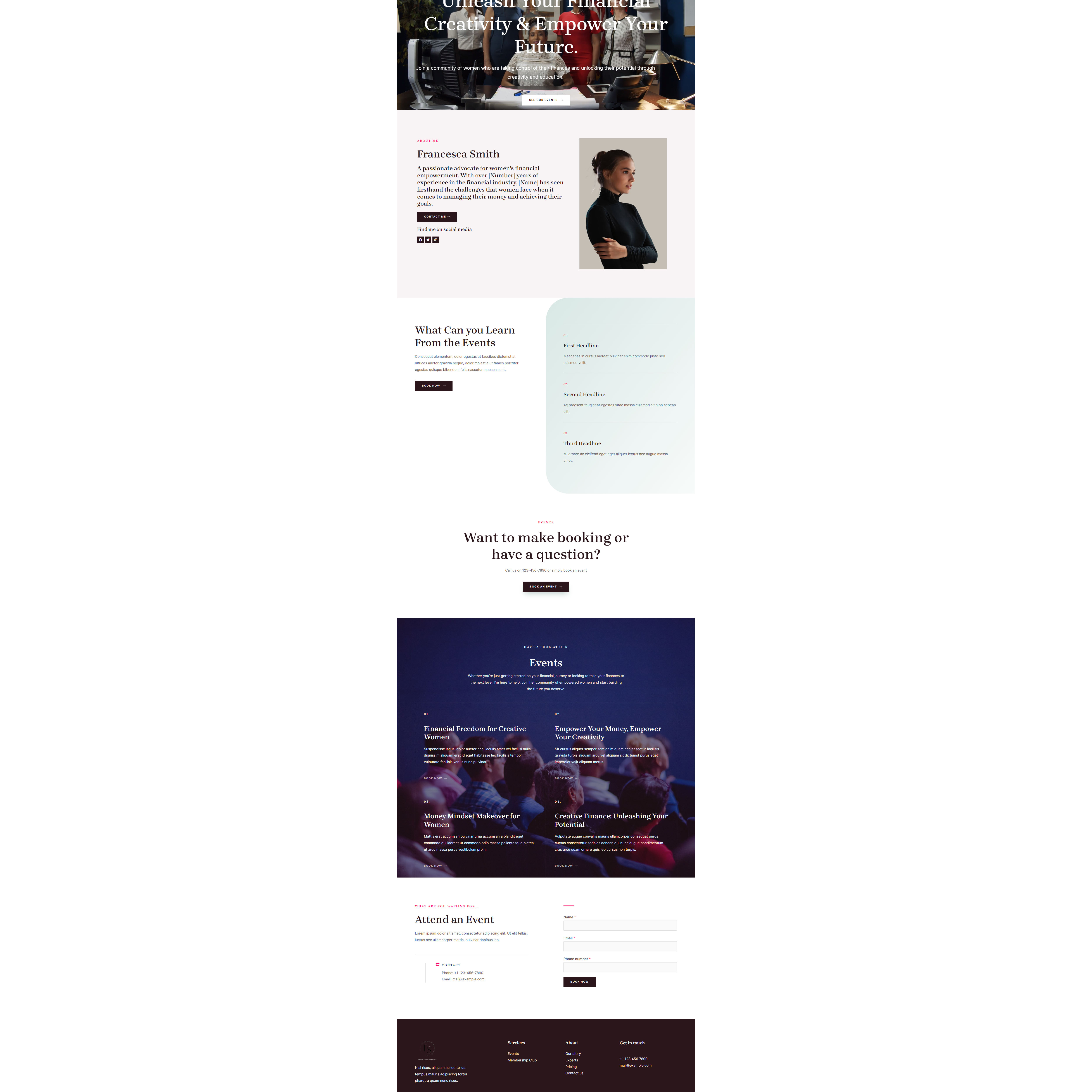 Web Design par iAbdelrahman Moustafa pour ce projet | Design #29825445