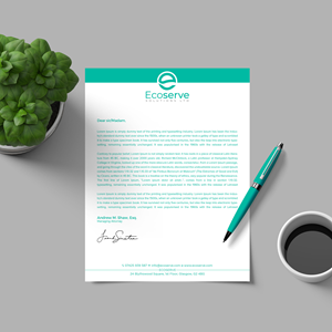 Letterhead Design by RENEXIT for this project | Design: #29817400