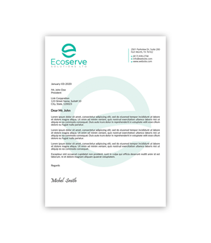 Letterhead Design by Expert Bappy for this project | Design: #29821525