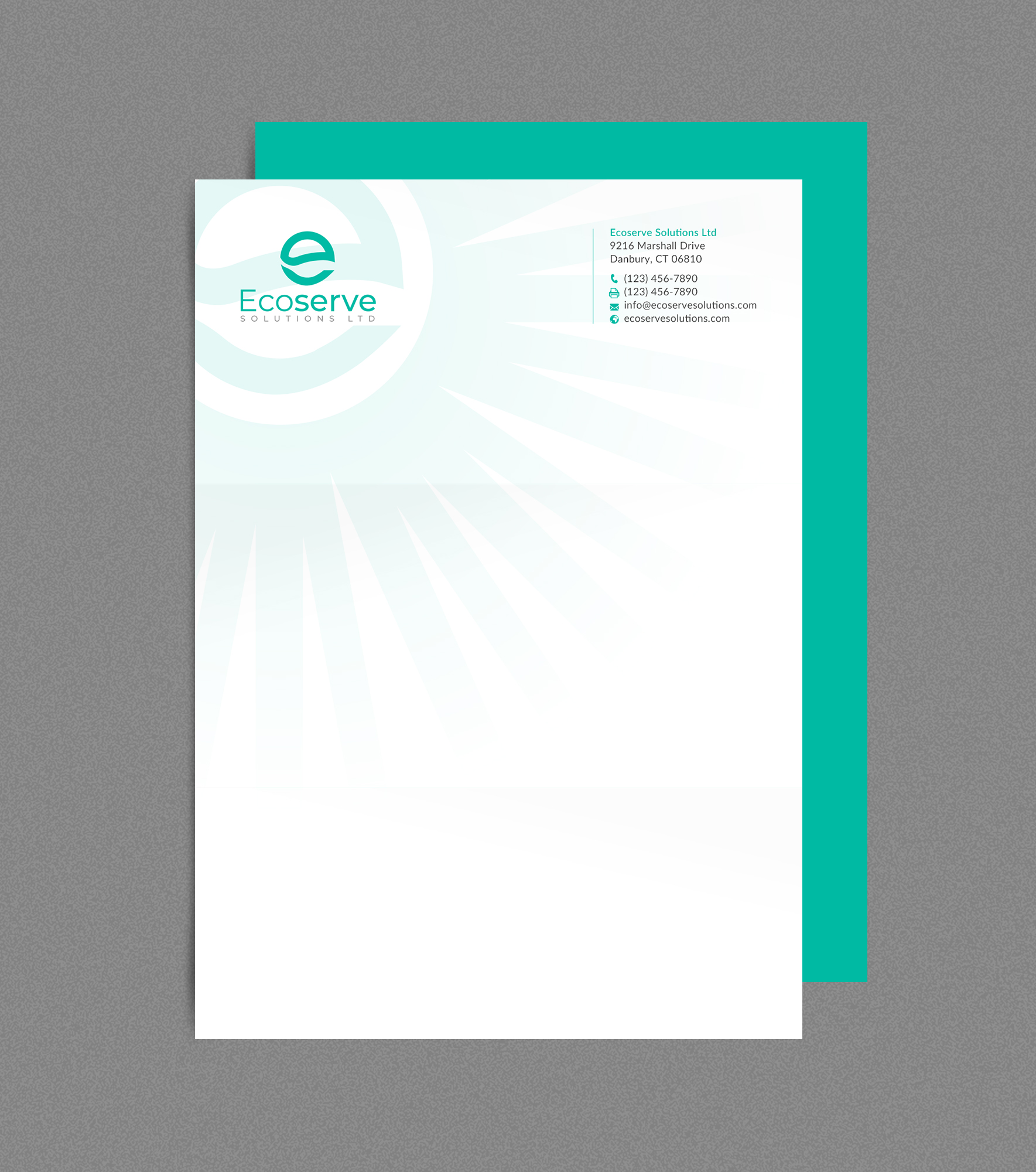 Letterhead Design by Sun Moon Graphic Designer for this project | Design #29817416