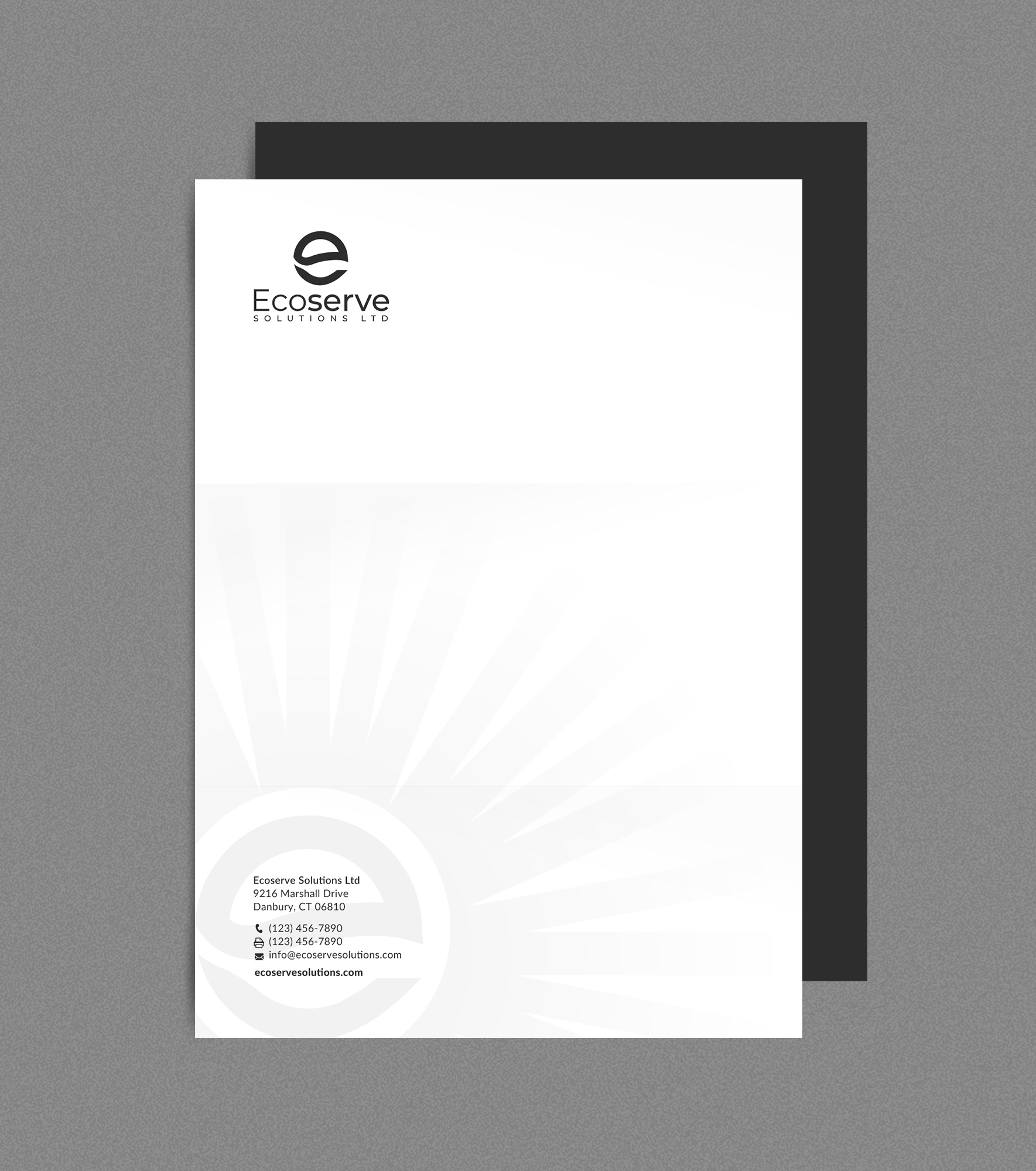 Letterhead Design by Sun Moon Graphic Designer for this project | Design #29817419