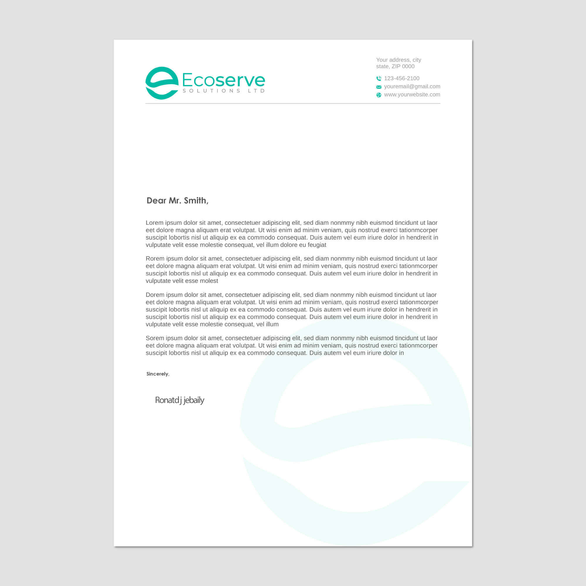 Letterhead Design by Imagine design000 for this project | Design #29817897