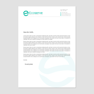 Letterhead Design by Imagine design000 for this project | Design: #29817897