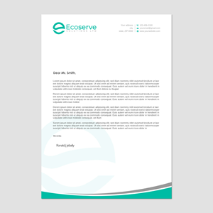 Letterhead Design by Imagine design000 for this project | Design: #29817936