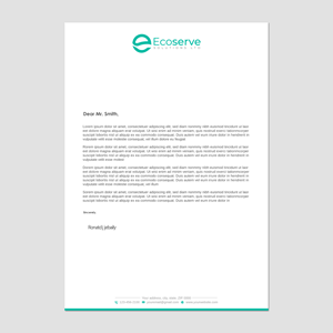 Letterhead Design by Imagine design000 for this project | Design: #29817937