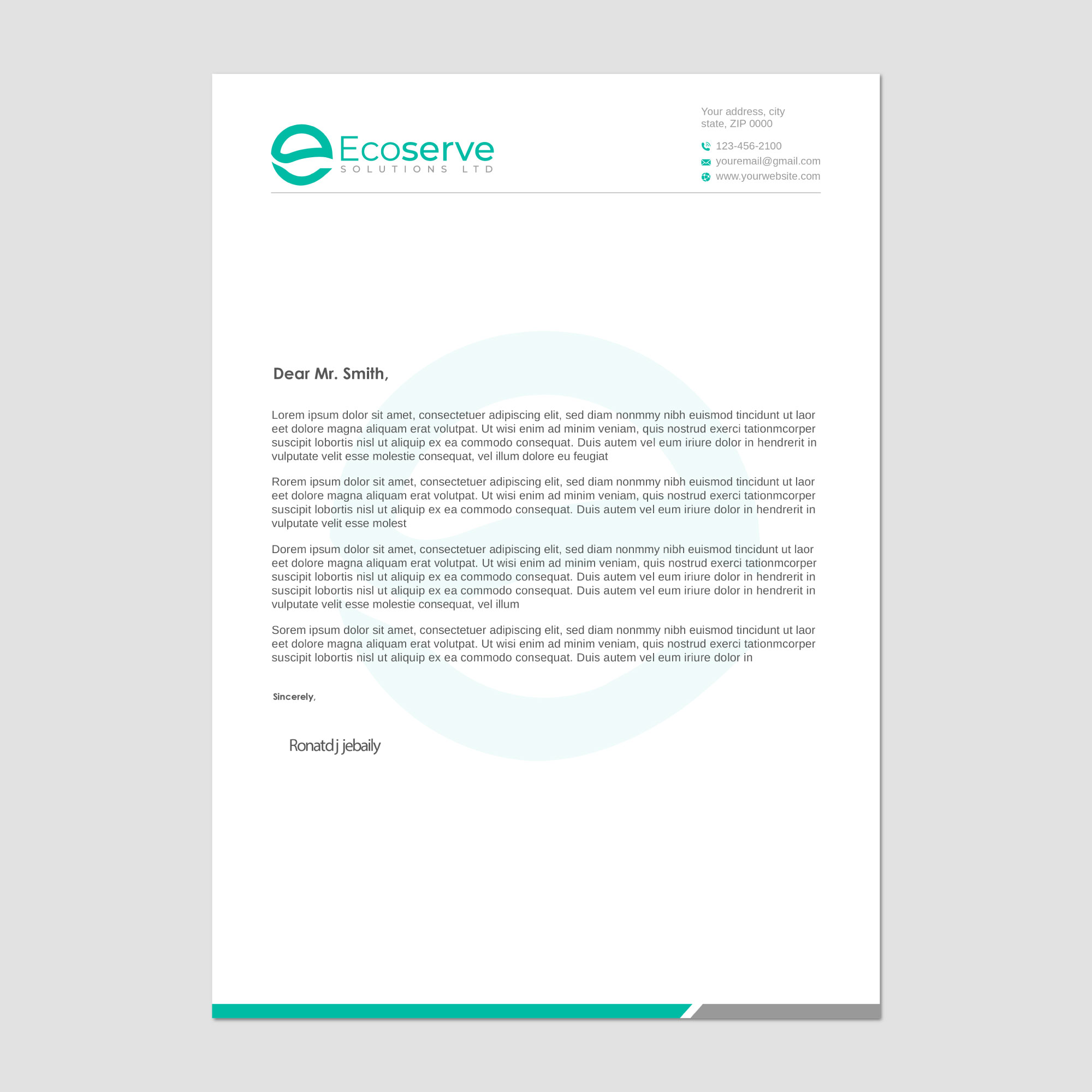 Letterhead Design by Imagine design000 for this project | Design #29817941