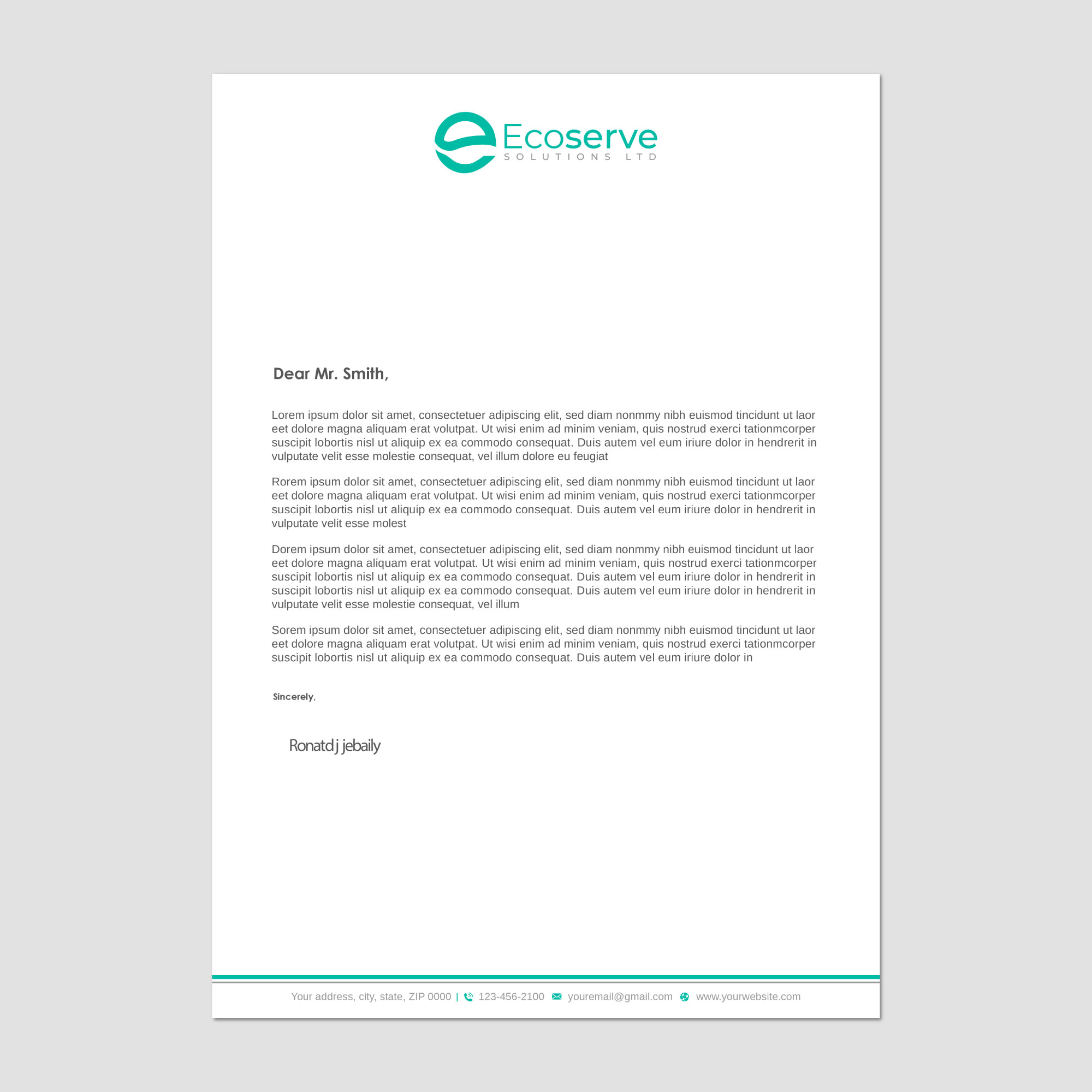 Diseño de Membrete por Imagine design000 para este proyecto | Diseño #29817942