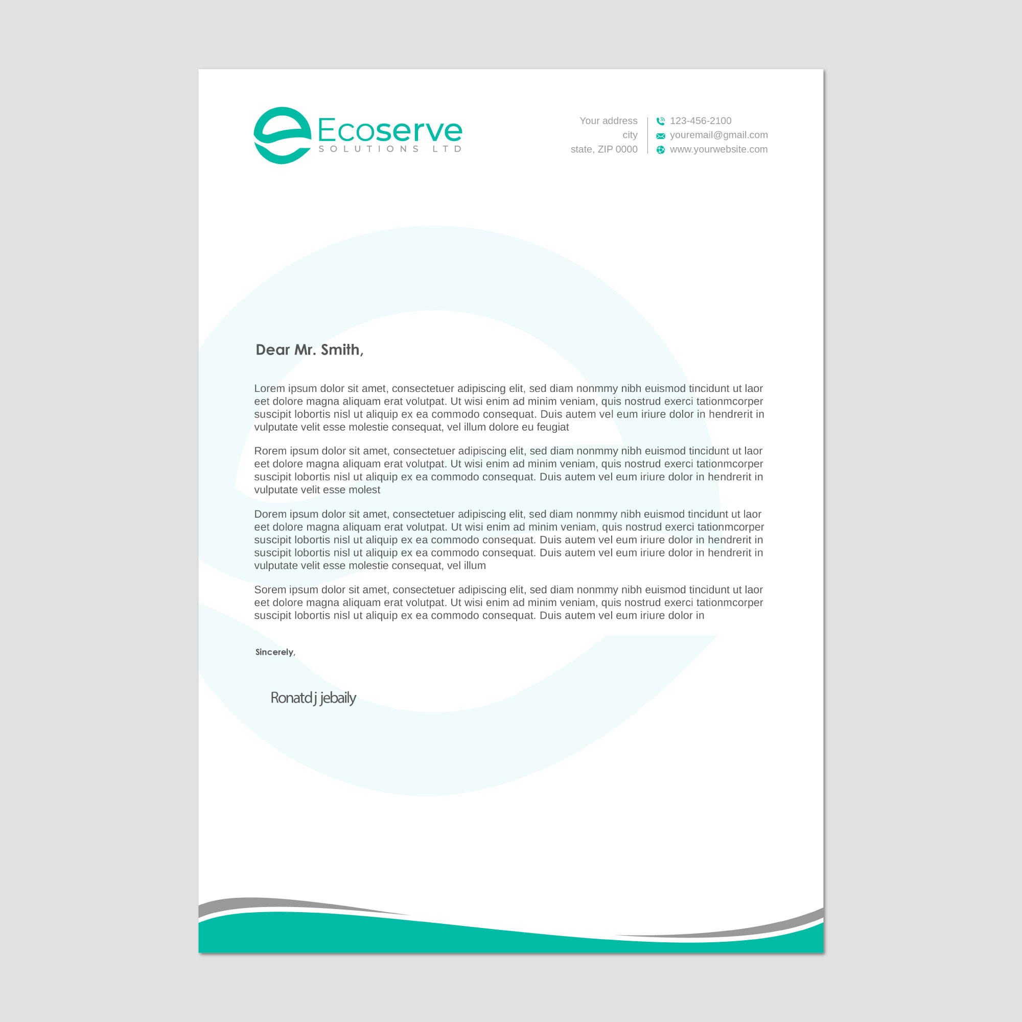 Letterhead Design by Imagine design000 for this project | Design #29817943