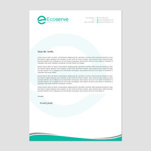 Letterhead Design by Imagine design000 for this project | Design: #29817943