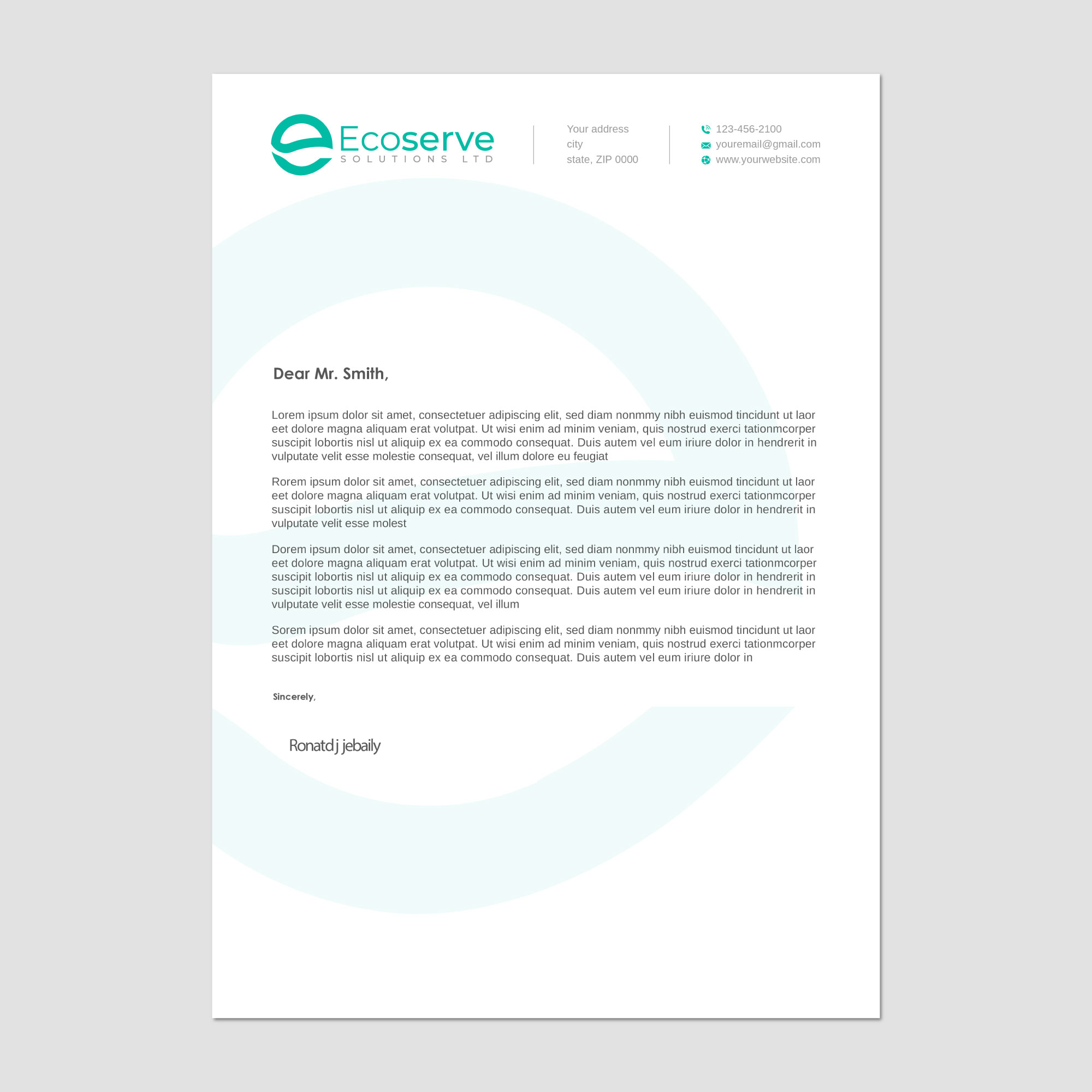 Diseño de Membrete por Imagine design000 para este proyecto | Diseño #29817945