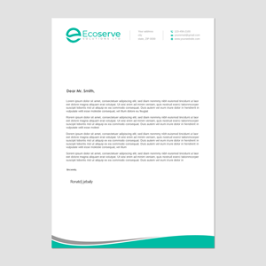 Letterhead Design by Imagine design000 for this project | Design: #29817946
