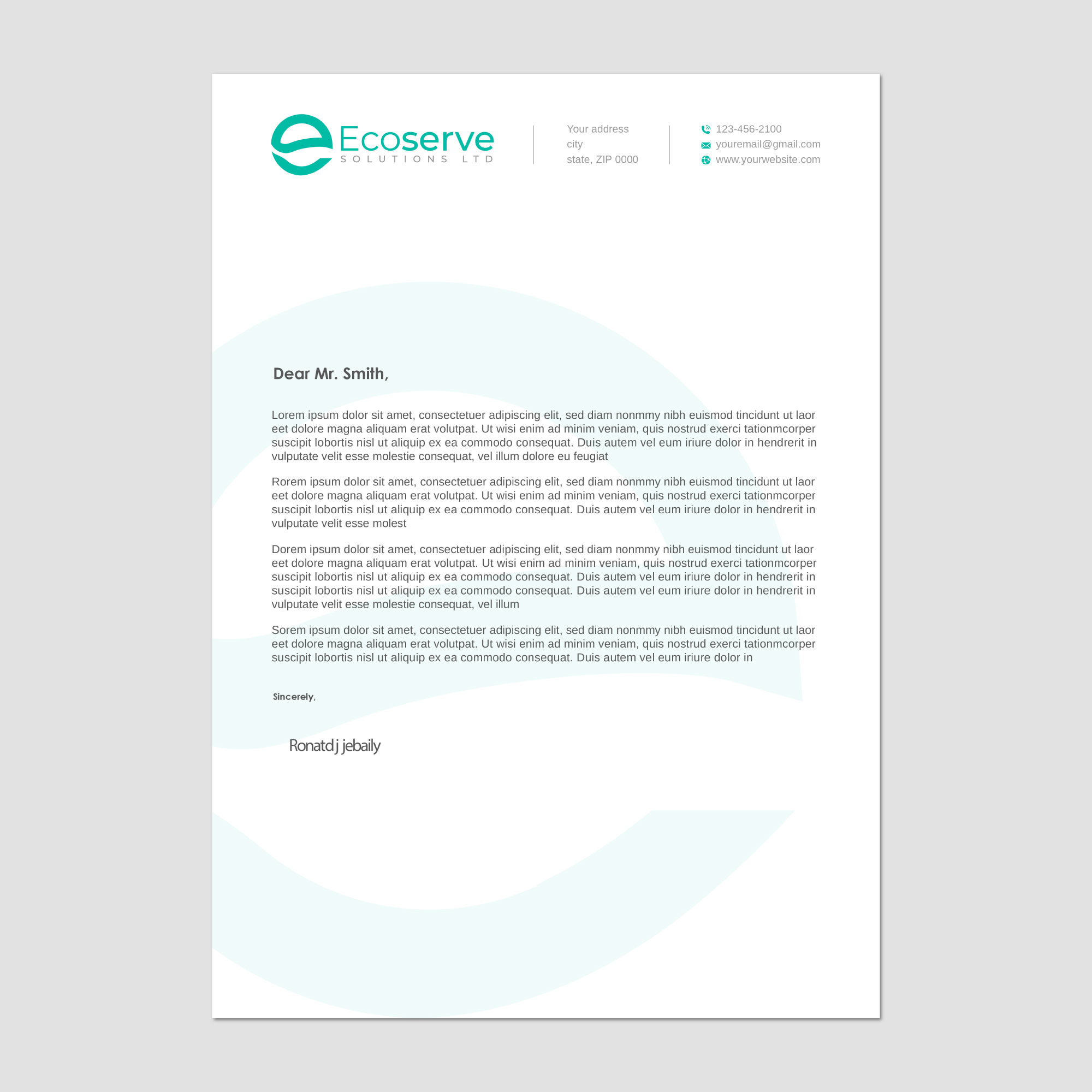 Diseño de Membrete por Imagine design000 para este proyecto | Diseño #29817948