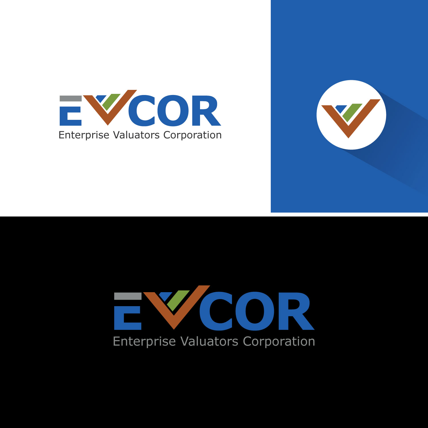 Logo Design by Revolt Team for EVCOR | Design #29823833