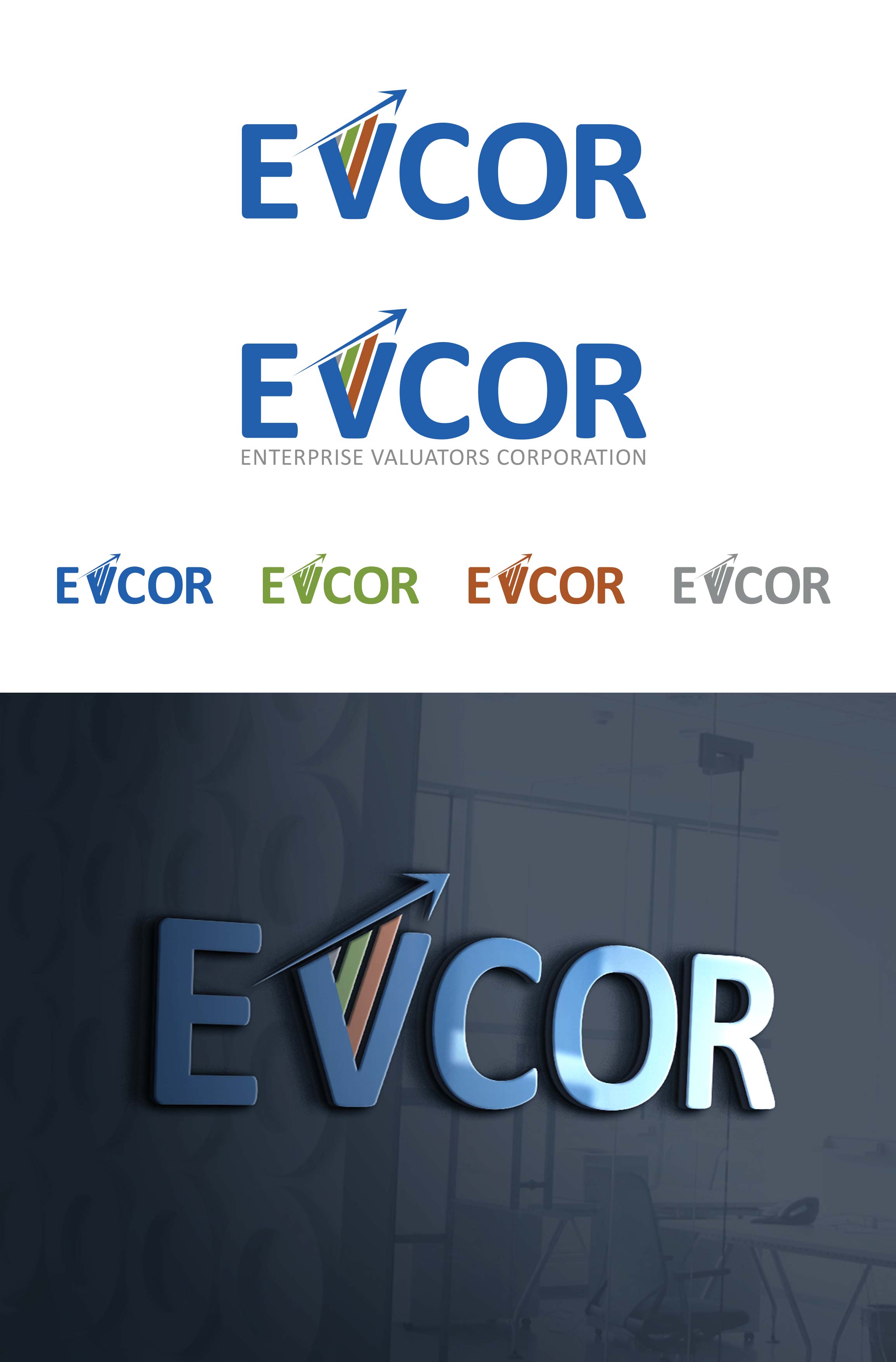 Logo Design by Dil_gfx for EVCOR | Design #29820920