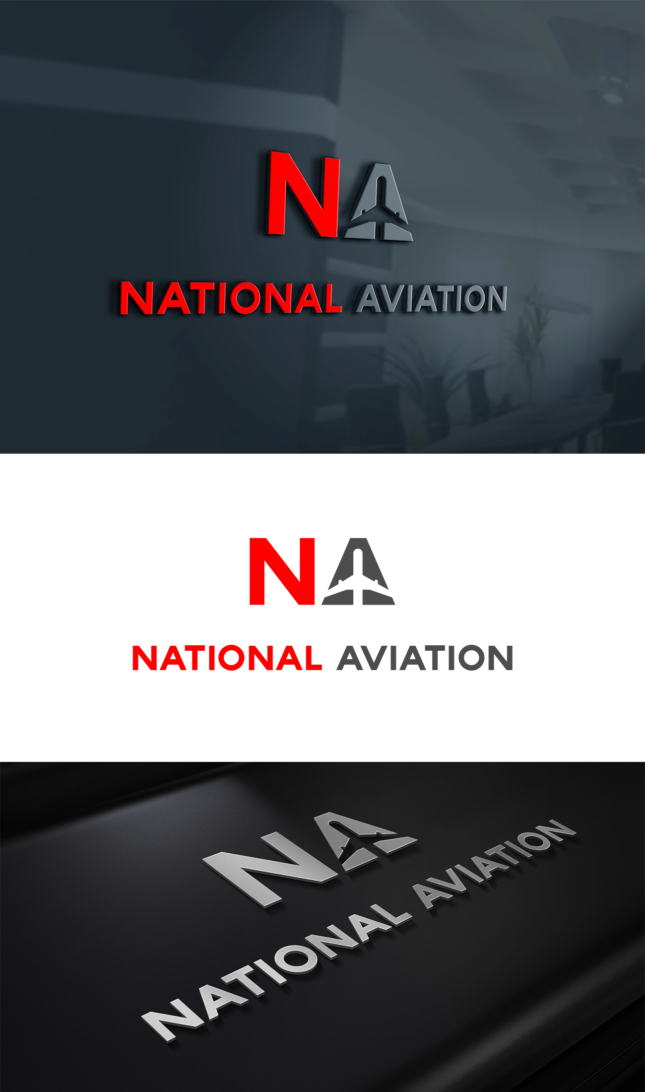 Logo Design by Amelia Mia for Seattle Aviation Solutions | Design #29825665
