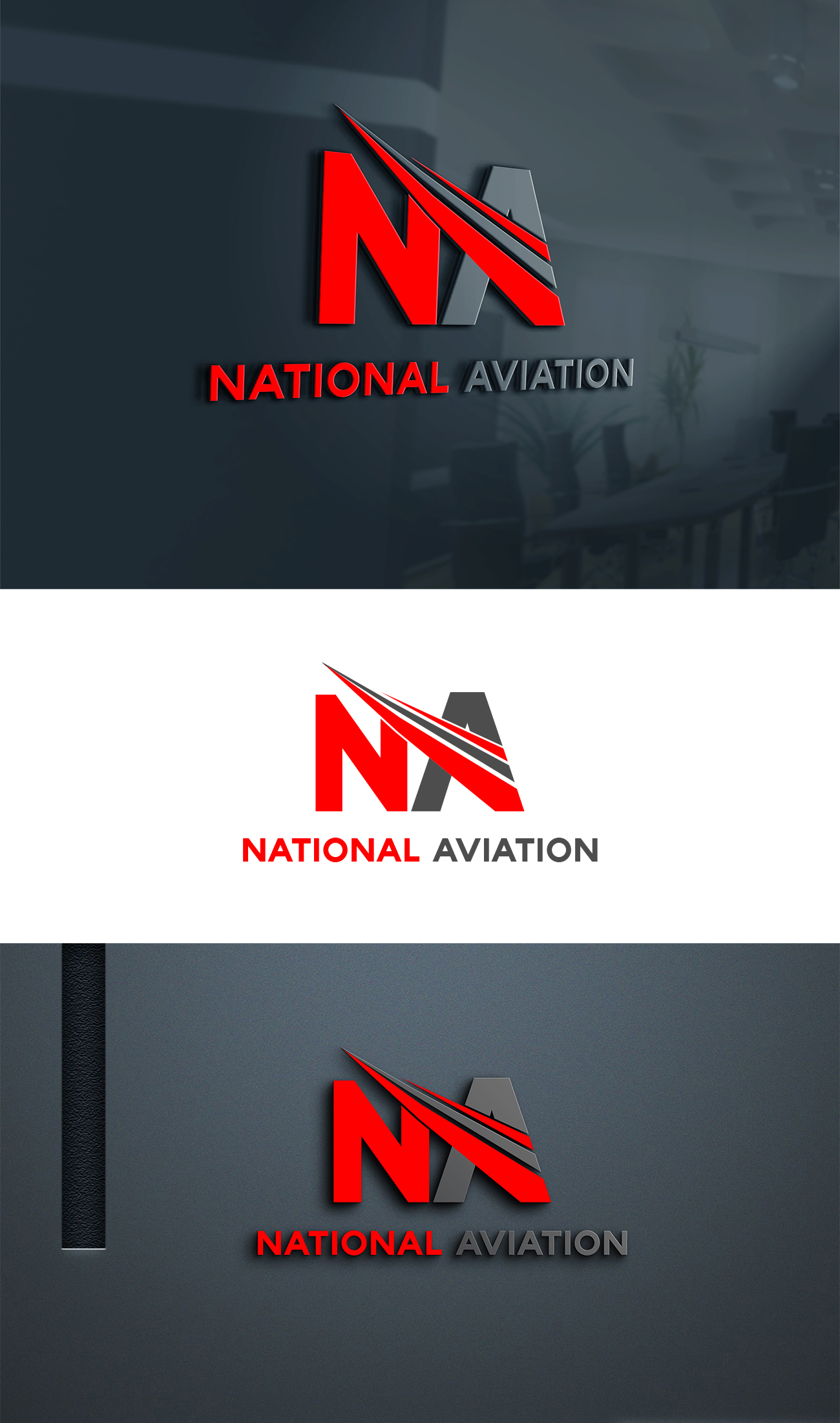 Logo Design by Amelia Mia for Seattle Aviation Solutions | Design #29825707