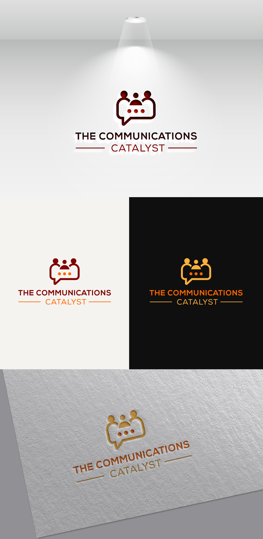 Logo Design by Sayma Fashion for The Communications Catalyst | Design #29824938