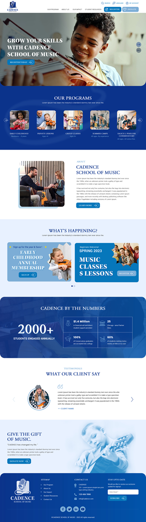 Web Design by rightway for ONEELEVEN | Design: #29842373